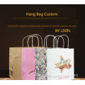 Paper Bags Printing Logo Customised Handle packing shopping